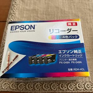 EPSON純正インクカートリッジ　リコーダー　2色