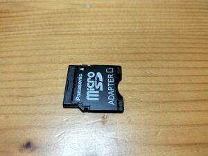 microSDカード→ミニSDカード変換アダプター