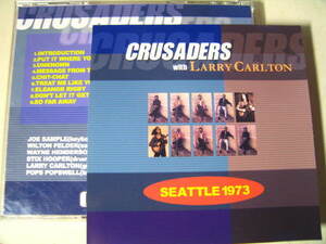 無傷CD-R クルセイダーズ最高期ライブ CRUSADERS with LARRY CARLTON：SEATTLE 1973/sx