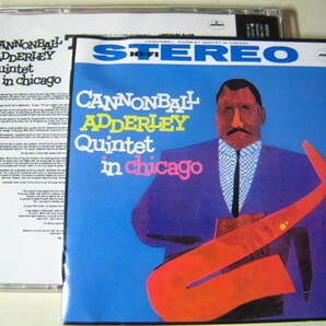 無傷日本CD キャノンボール・アダレイ・イン・シカゴ ジョン・コルトレーン Wケリー CANNONBALL ADDERLEY QUINTET/IN CHICAGO/elの画像1