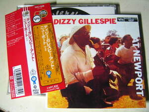 無傷日本CD ディジー・ガレスピー・アット・ニューポート８曲 リー・モーガン、ベニー・ゴルソン、ウィントン・ケリー/ei