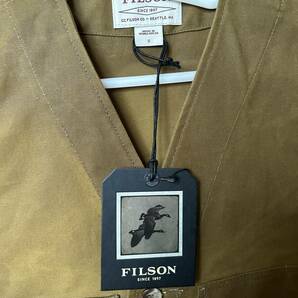 格安フィルソンFILSON【US限定商品】OIL TIN CLOTH VEST / オイル ティンクロス ベスト Sサイズ の画像4