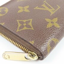 40076★1円スタート★LOUIS VUITTON ルイヴィトン 極美品 ジッピーコインパース 小銭入れ モノグラム コインケース PVC ブラウン_画像4