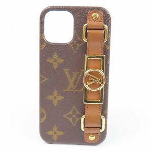 40077★1円スタート★LOUIS VUITTON ルイヴィトン 綺麗 バンパードーフィーヌ iPhoneケース スマホカバー 21年製 モノグラム スマホケース