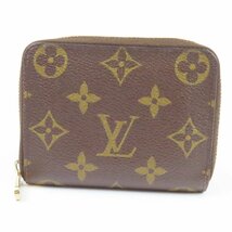 40076★1円スタート★LOUIS VUITTON ルイヴィトン 極美品 ジッピーコインパース 小銭入れ モノグラム コインケース PVC ブラウン_画像1