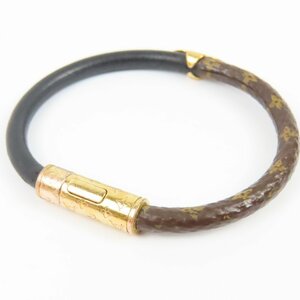 40110★1円スタート★LOUIS VUITTON ルイヴィトン 綺麗 ブラスレ デイリー コンフィデンシャル アクセサリー モノグラム ブレスレット