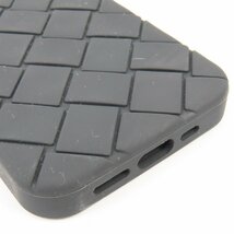 40346★1円スタート★BOTTEGAVENETA ボッテガヴェネタ 極美品 iPhone iPhoneケース スマホカバー イントレチャート スマホケース シリコン_画像7