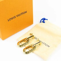 40185★1円スタート★LOUIS VUITTON ルイヴィトン 極美品 現行 ドゥーブル 2 マイヨンPM 22年製 スイング アクセサリー MP2990 ピアス_画像9