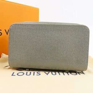 40176★1円スタート★LOUIS VUITTON ルイヴィトン 中極美品 ジッピーXL タイガ ラウンドファスナー長財布 レザー グラシエ