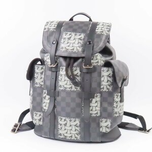 40127★1円スタート★LOUIS VUITTON ルイヴィトン 極美品 クリストファーPM ネメス バッグ バックパック ダミエグラフィット リュック