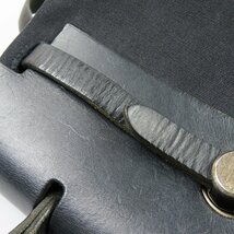 40436★1円スタート★HERMES エルメス 中美品 エールバッグアドMM バッグ バックパック ヴィンテージ リュック ブラック □D刻印_画像7