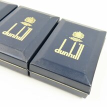 40438★1円スタート★Dunhill ダンヒル 美品 ライター用 ケース ボックス 小物 ネイビー_画像3