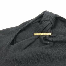 40472★1円スタート★LOUIS VUITTON ルイヴィトン 美品 服 トップス 半袖ニット XL カシミヤ100% ニット カシミヤ ブラック_画像5