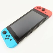 40500★1円スタート★任天堂 ニンテンドースイッチ 極美品 HAC-S-KABAA JPN 本体 Joy-Con ブルー レッド Nintendo Switch ゲームハード_画像4