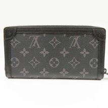 40594★1円スタート★LOUIS VUITTON ヴィトン 新品同様美品 トランク ジッピーウォレット モノグラムエクリプス ラウンドファスナー長財布_画像2