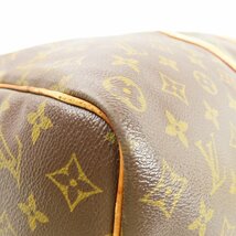 79577LOUIS VUITTON ルイヴィトン 中極美品 キーポルバンドリエール50 旅行鞄 トラベル 2WAY モノグラム ボストンバッグ_画像4