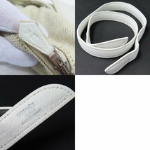 40441★1円スタート★HERMES エルメス 極美品 マサイPM ロングST付 ショルダーバッグ トリヨンクレマンス ホワイト □D刻印_画像10