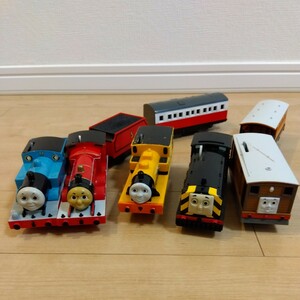 プラレール トーマスセット（トーマス、メイビス、トビー、おしゃべりジェームス、ダンカン）【0052D】