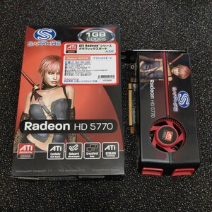 ATI AMD RADEON HD5770 グラフィックボード 付属品完備 sapphire 元箱 HD5770 