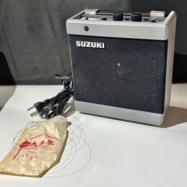 スズキ SUZUKI アンプ SA-12 大正琴 ギター 楽器