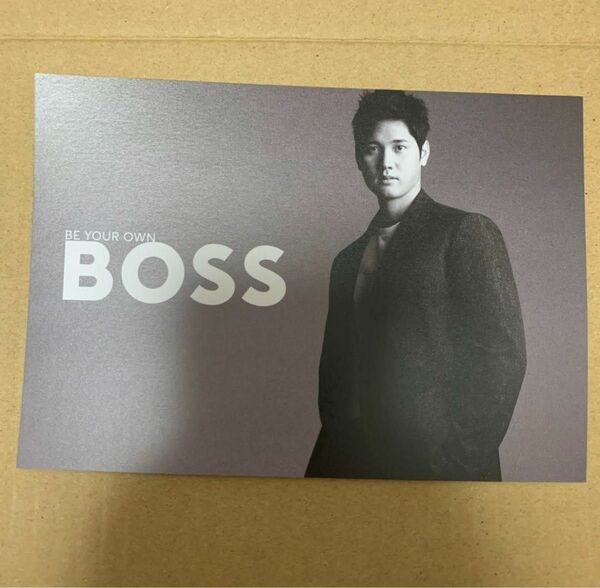 BOSS 大谷翔平　ポストカード