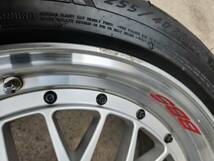 BBS LM 17 5H　114.3 9J+40 255/40R17　２本セット_画像4