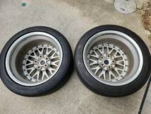 BBS LM 17 5H　114.3 9J+40 255/40R17　２本セット_画像3