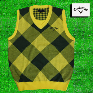 Callaway Callowe Golf v -neck Best [Желтый/L] Красивые товары!