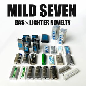 レア　ノベルティ　MILD SEVEN マイルドセブン　ロゴ入り　ガスライター　携帯灰皿　ノベルティグッズ　まとめ売り