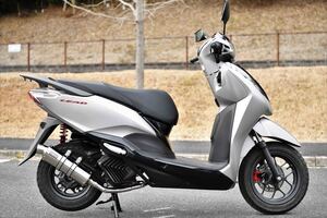 新品 ビームス リード125 (8BJ-JK12)用 R-EVO ステンレス 政府認証 G1011-53-008 BEAMS マフラー ホンダ LEAD125