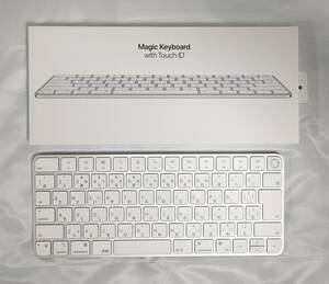 【中古】Appleシリコン搭載Macモデル用Touch ID搭載Magic Keyboard - 日本語（JIS）