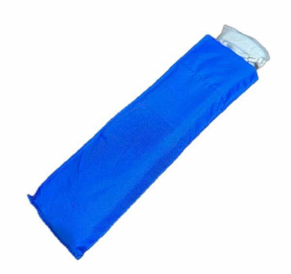 新品】軽量　アルミ　折りたたみ傘　折り畳み　ナイロン 100% ブルー　青　灰色　伊藤商店　Philip Morris