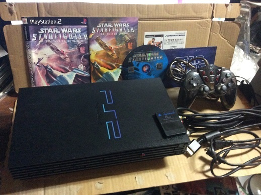 PS2 本体 コントローラー メモカ AVケーブル 他 送料無料 中古動作品 SCPH-30000 PlayStation2 sony ソニー ソフト付き