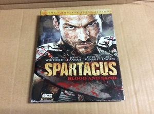 Blu-ray SPARTACUS BLOOD AND SAND 規制なし 送料無料 4枚組 THE COMPLETE FIRST SEASON スパルタカス ヘアー無修正