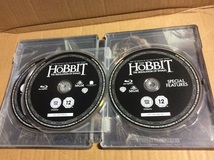 Blu-ray ホビット 竜に奪われた王国 3D & 2D 送料無料 スチールブック 4枚組 日本語字幕 日本語吹替え_画像3
