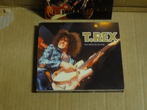 2CD T.REX THE Singles As & Bs 2枚組 送料無料 Marc Bolan マーク・ボラン シングル ベスト 50曲収録 グラムロック