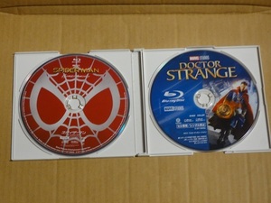 Blu-ray スパイダーマン / ドクター・ストレンジ 送料無料 国内版 セル版 2枚セット ブルーレイ マーベル