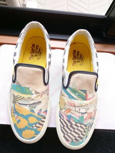 VANS × The Beatles スリッポン ビートルズ サブマリン スリッポン ヴィンテージ レア スニーカー 8.5 25.5 26