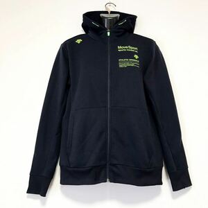 DESCENTE MOVE SPORT/ Descente Move sport * Zip * sweat / Parker * jacket / jersey / navy / largish size /O