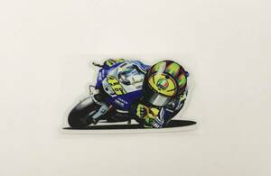 ST-034 MotoGP 46 バレンティーノ ロッシ Rossi YAMAHA AGV 3M ステッカー 反射剤入り