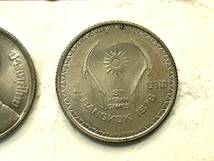 1510　OLD & CURRENT THAI COINS　タイ　硬貨セット　バーツ　15種　コイン　コレクション_画像6