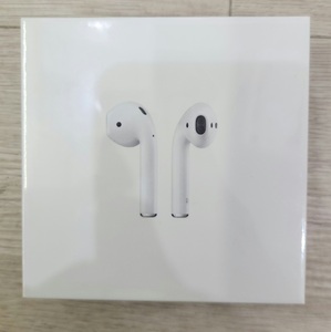 激安1円～【大黒屋】Apple アップル 純正 完全ワイヤレスイヤホン AirPods with Charging Case 第2世代 MV7N2J/A 新品 未開封品