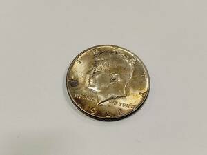 アメリカ　ケネディ　ハーフラダー　硬貨　1968年　外国コイン　