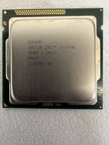 CPU i7-2700K LGA1155 動作確認済み