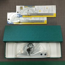 【S744】青海精機 シンワ NO.495 NO.19 ユニバーサルベベル プロトラクター 分度器 保管品 まとめ_画像2