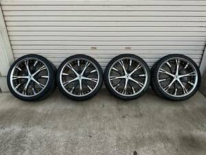 WORK SCHWERT シュバート SW4 19インチ 235/35ZR19 タイヤホイール 19X8.0JJ +42 114.3 5穴 4本 セット 。。