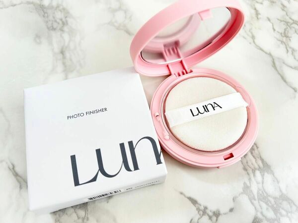 1度使用美品★LUNAフォトフィニッシャーパウダーパクト 02ブラーパウダー フェイスパウダー