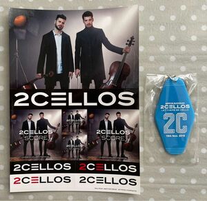 2cellos 2018日本武道館LIVE キーホルダー ステッカー