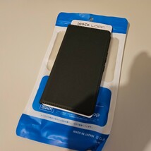 galaxy s22 スマホケース 手帳型 グリーン　日本製　LOOF _画像1