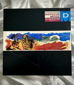 ★Depeche Mode / Stripped (Highland Mix)●1986.UK.12 BONG　ディペッシュモード　エンボス加工ジャケオリジナル盤